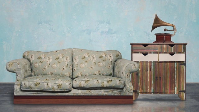 Mobilier et luminaires industriels vintage
